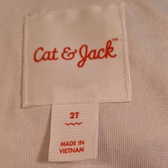 Cat & Jack Gray Kids Jacket with bunny ears, Like New, Sz 2T, very warm and cozy - Picture 2 of 7